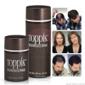 Cabeleireiro Recomendar Toppik Fibras para Cabelo Spray Queratina em Pó Modelador Refil Spray para Espessamento de Cabelo Fibra Espessante 10 cores 25g